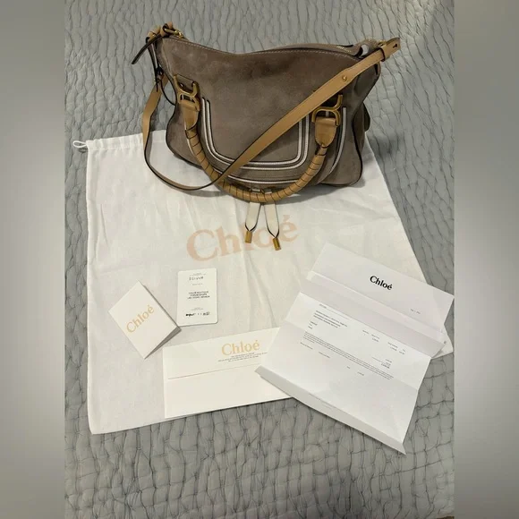 CHLOE
Marcie Medium, Motty Grey Suede - Picture 3 of 16